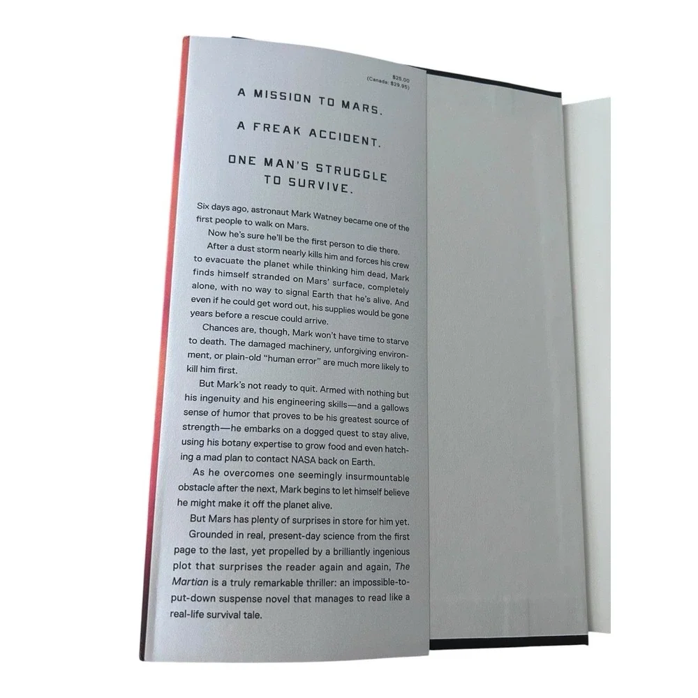The‎ Martian by Andy Weir 1st Edition
